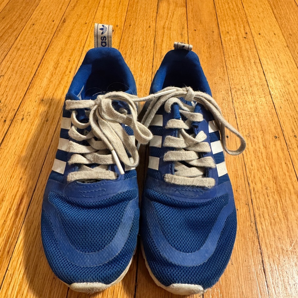 Adidas blue and white Sneakers
